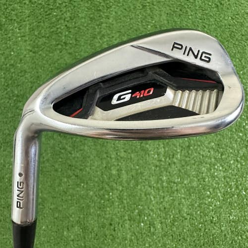 READ Ping G410 Sand Wedge SW Black Dot AMT 2.0 Stiff Flex Left Handed 35.25