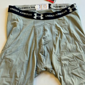 Gray XXL Men's Under Armour Compression Shorts (New)