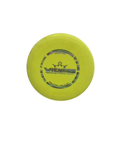 Used Dynamic Discs Prime Witness 174g Yellow Disc Golf Driver 11692-S000141605