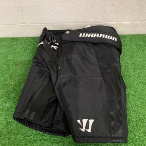 Black Junior Medium Warrior Covert QRL3 Hockey Pants (Used)