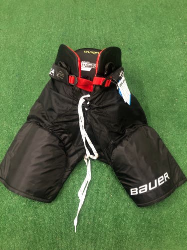Black Senior Medium Bauer VAPOR VELOCITY Hockey Pants (New)
