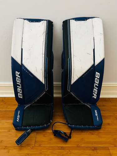 32" Bauer Supreme M5 Pro Goalie Leg Pads (Used)