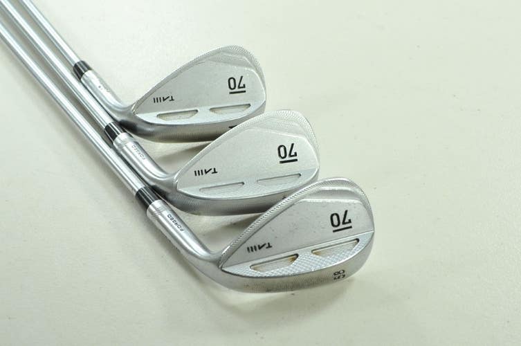 Sub 70 TAIII Milled Forged 50*,54*,58* Wedge Set RH Project X IO 5.5 105 #202807