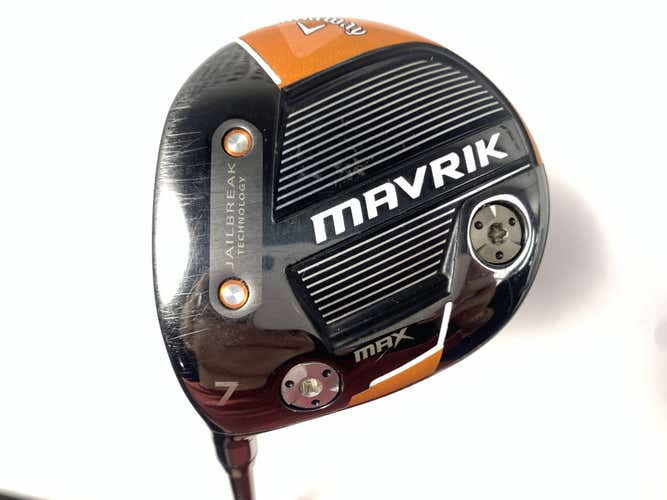 Callaway Mavrik Max 7 Fairway Wood 21* UST Mamiya Helium 5F2 Regular LH