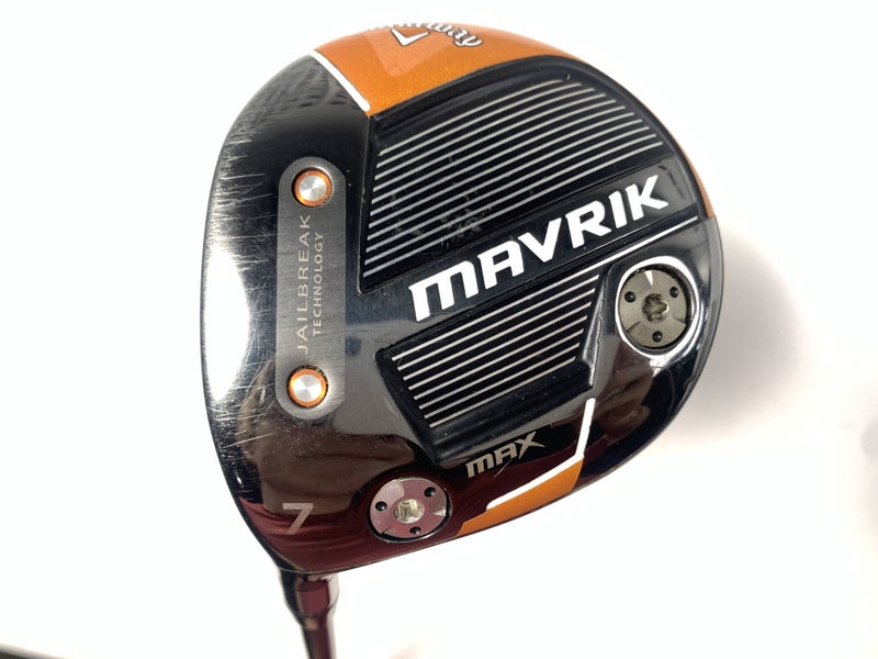 Callaway Mavrik Max 7 Fairway Wood 21* UST Mamiya Helium 5F2 Regular LH