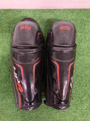 Senior STX Stallion HPR Shin Pads 14" (Used)