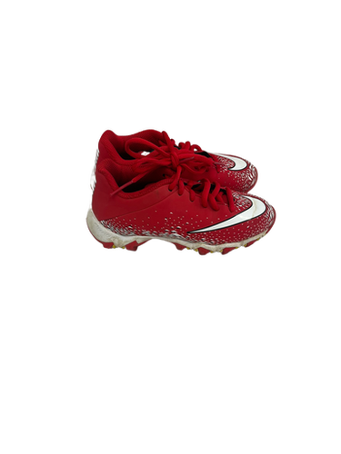 Used Nike VAPOR SHARK 2 Youth FB Cleats Red Youth 11.0 11692-S000141068