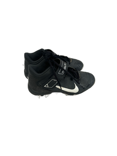 Used Nike TROUT BB/SB Cleats Black Junior 01.5 11692-S000141063