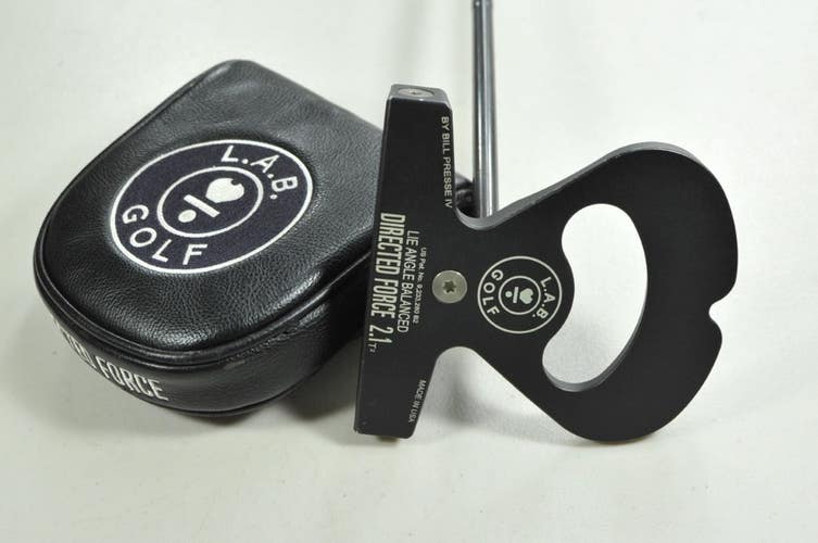 LAB Golf Directed Force 2.1 35" 72* Putter Right Steel with Head Cover  # 202797