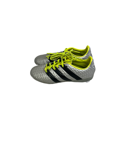 Used Adidas ACE 16.4 Soccer Cleats Grey Junior 01.5 11692-S000141151