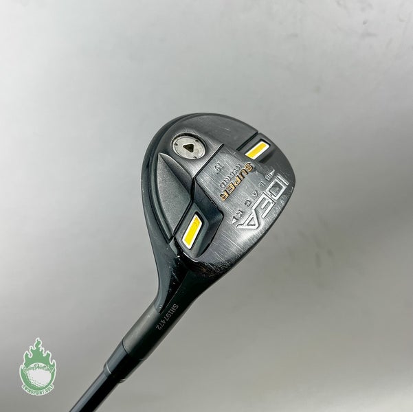 RH Adams IDEA Black Super 3 Hybrid 19* Voodoo Stiff Flex Graphite Golf Club