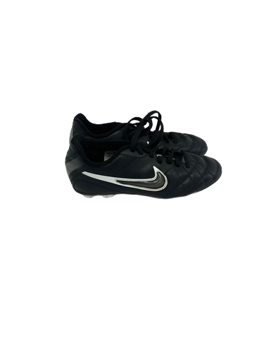 Used Nike JR TIEMPO Soccer Cleats Black Junior 03 11692-S000141108