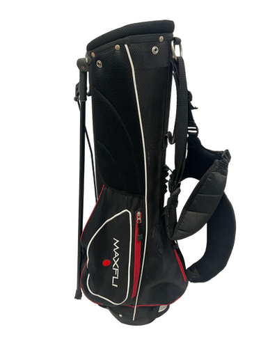 Used Maxfli STAND BAG Teen Stand Bag Black 11692-S000141132