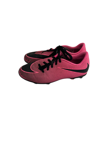 Used Nike BRAVATA Soccer Cleats Pink Junior 03 11692-S000141181