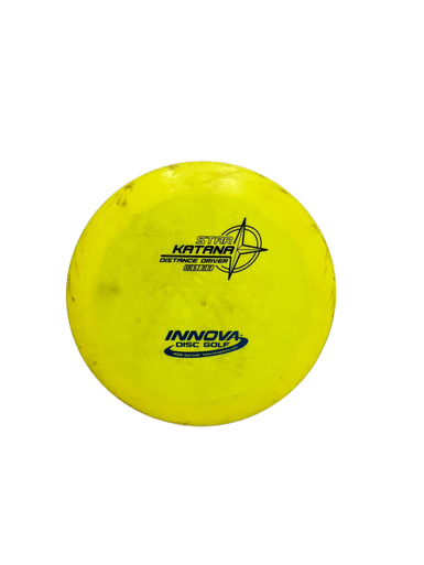Used Innova STAR KATANA Disc Golf Driver Yellow 171g 11692-S000141201
