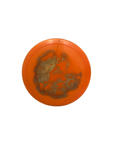 Used Discraft BIG Z VULTURE Disc Golf Driver Orange 172g 11692-S000141232