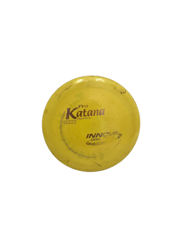 Used Innova PRO KATANA Disc Golf Driver Yellow 170g 11692-S000141223