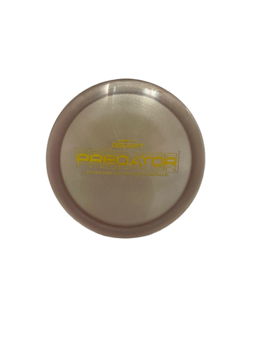 Used Discraft Z METALLIC PREDATOR Disc Golf Driver Beige 177g 11692-S000141242