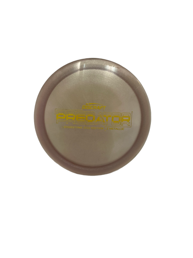 Used Discraft Z METALLIC PREDATOR Disc Golf Driver Beige 177g 11692-S000141242