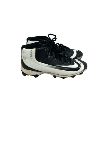 Used Nike 2K HUARACHE BB/SB Cleats Black And White Junior 04.5 11692-S000141263