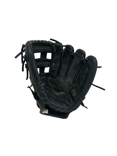 Used Mizuno PREIER SERIES BB/SB Glove RH Throw Black 12" 11692-S000141275