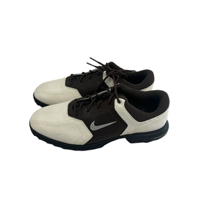 Used Nike POWER CHANNEL HERITAGE Mens Golf Shoes White Senior 9 11692-S000141521