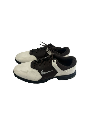 Used Nike POWER CHANNEL HERITAGE Mens Golf Shoes White Senior 9 11692-S000141521