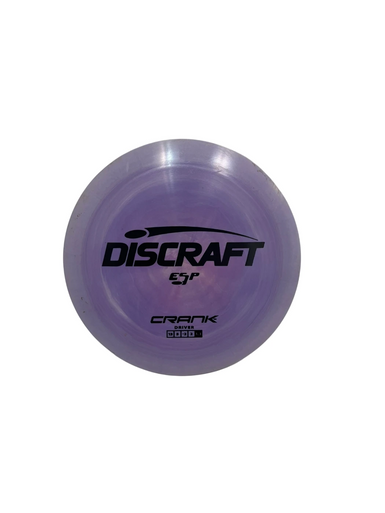 Used Discraft ESP CRANK Disc Golf Driver Purple 178g 11692-S000141532