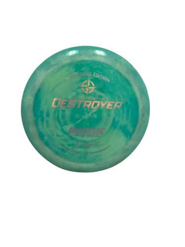 Used Innova SWIRLED STAR DESTROYER Disc Golf Driver Teal 169g 11692-S000141538