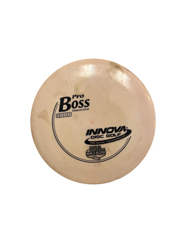 Used Innova PRO BOSS Disc Golf Driver White 173g 11692-S000141541