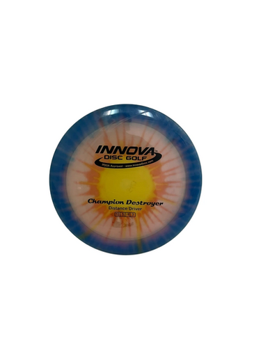 Used Innova CHAMPION DESTROYER Disc Golf Driver Royal Blue 177g 11692-S000141537
