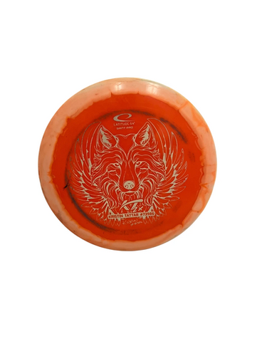 Used Latitude 64 SAINT PRO Disc Golf Driver Orange 176g 11692-S000141542