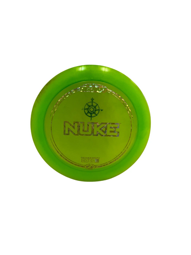 Used Discraft Z NUKE Disc Golf Driver Optic Yellow 177g 11692-S000141533