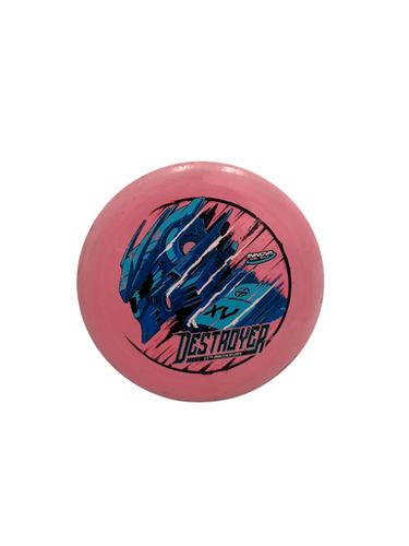 Used Innova DESTROYER Disc Golf Driver Pink 176g 11692-S000141549