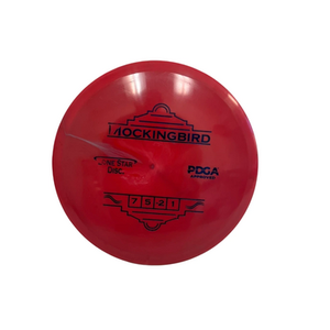 Used Lone Star Disc MOCKINGBIRD Disc Golf Driver Red 171g 11692-S000141567