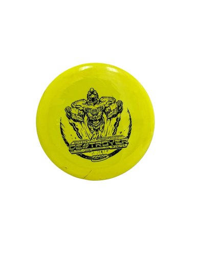 Used Innova STAR DESTROYER Disc Golf Driver Yellow 176g 11692-S000141560