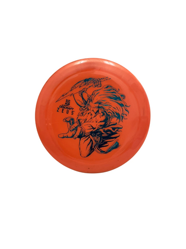 Used Discraft BIG Z ZEUS Disc Golf Driver Orange 179g 11692-S000141573