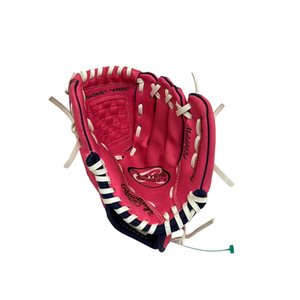 Used Rawlings PLAYER SERIES BB/SB Glove T-ball Pink 9" 11692-S000141292