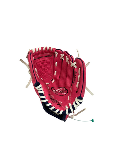 Used Rawlings PLAYER SERIES BB/SB Glove T-ball Pink 9" 11692-S000141292