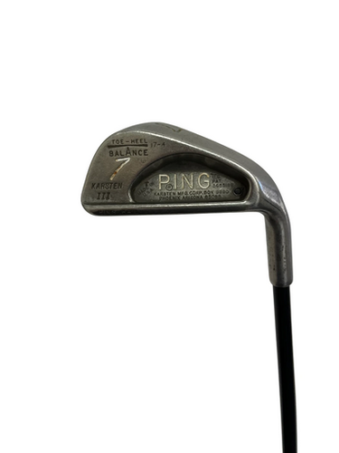 Used Ping KARSTEN III Mens Individual Iron RH 7 Iron 11692-S000141300