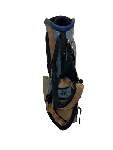 Used Taylormade STAND BAG Mens Stand Bag Royal Blue And Gold 11692-S000141304