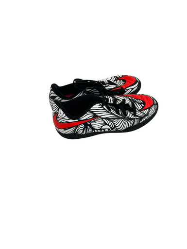 Used Nike MERCURIAL Soccer Indoor Shoes Black And White Youth 13.0 11692-S000141343