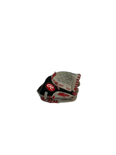 Used Rawlings MIKE TROUT MODEL BB/SB Glove T-ball Black And Grey 9 1/2" 11692-S000141375