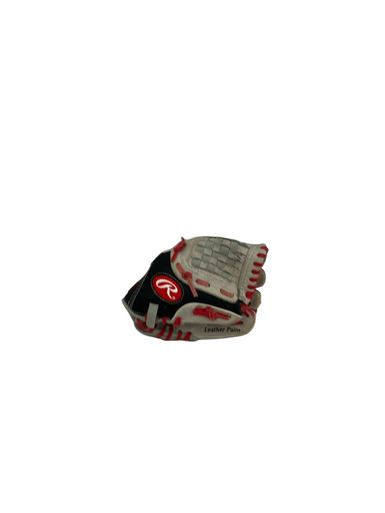 Used Rawlings MIKE TROUT MODEL BB/SB Glove T-ball Black And Grey 9 1/2" 11692-S000141375