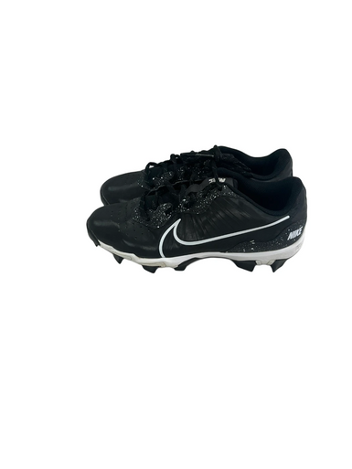 Used Nike ALPHA HUARACHE BB/SB Cleats Black Junior 05.5 11692-S000141388