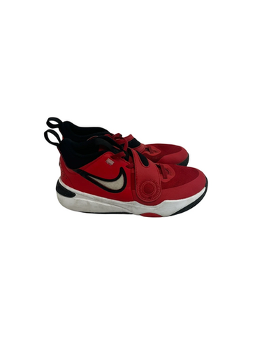 Used Nike HUSTLE D 11 Basketball Shoes Y Red Junior 02 11692-S000141428