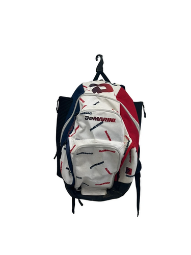 Used Demarini BACKPACK BB/SB Player Backpack White/Red/Navy 11692-S000141442