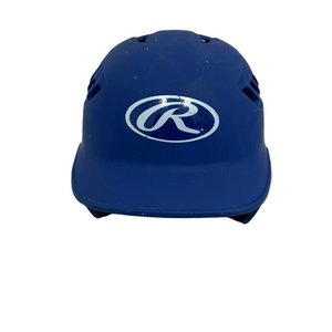 Used Rawlings R16J Batting Helmet No Mask Royal Blue One Size 11692-S000141447