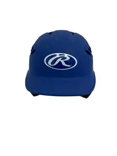 Used Rawlings R16J Batting Helmet No Mask Royal Blue One Size 11692-S000141447