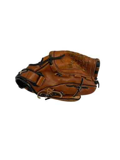 Used Mizuno POWER CLOSE BB/SB Glove RH Throw Brown 12" 11692-S000141452